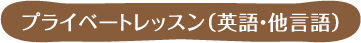 プライベートレッスン（英語・他言語）